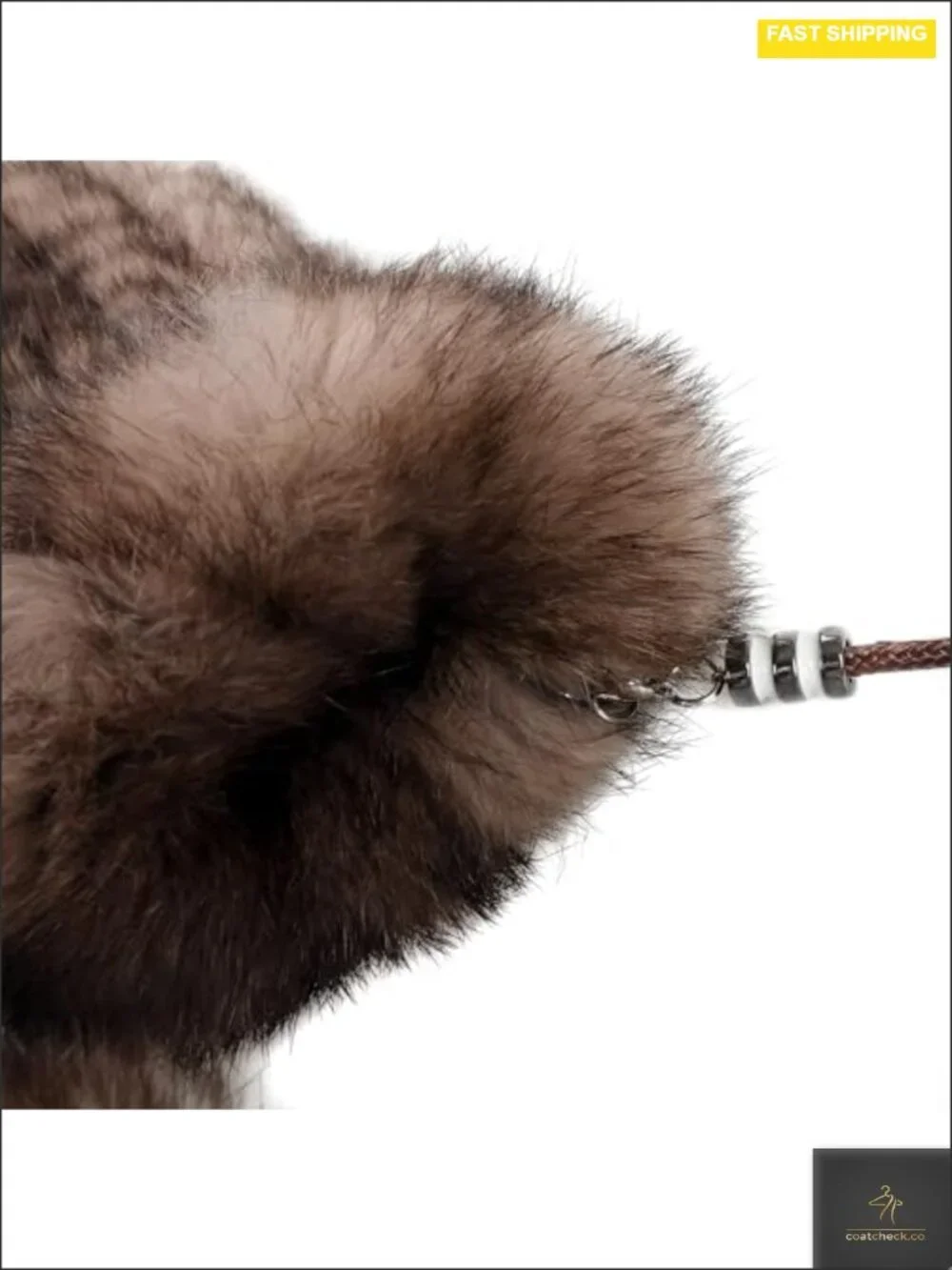 Luxury Women's Genuine Rabbit Fur Knitted Mittens - Soft Winter Cold Weather